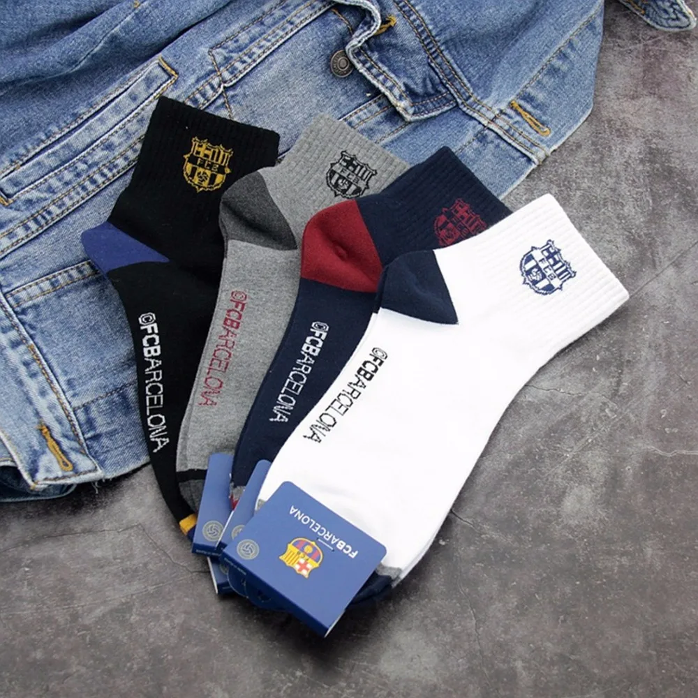 FCB Barcelona print socks casual fashion street compression men sock autumn winter comfort sweat absorbent black cotton socks
FCB Barcelona print socks casual fashion street compression men sock autumn winter comfort sweat absorbent black cotton socks