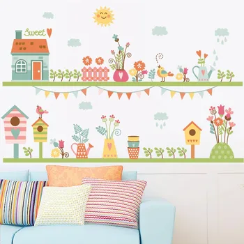 Sweet home Wall Sticker For Kids Rooms Cartoon Garden Nursery Living Room Bedroom Home Decor Wall Decals Mural Poster
Sweet home Wall Sticker For Kids Rooms Cartoon Garden Nursery Living Room Bedroom Home Decor Wall Decals Mural Poster