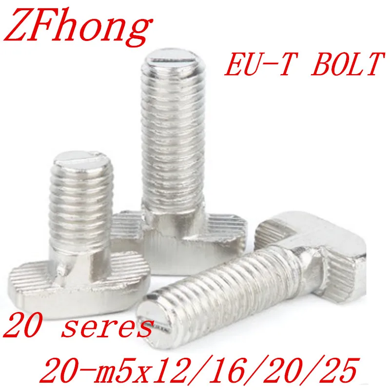 20pcs M5X12/16/20/25 20 Series M5 Hammer Head T Bolt Screw Nickel Plated For 2020 Aluminum Profile T-slot 6
20pcs M5X12/16/20/25 20 Series M5 Hammer Head T Bolt Screw Nickel Plated For 2020 Aluminum Profile T-slot 6