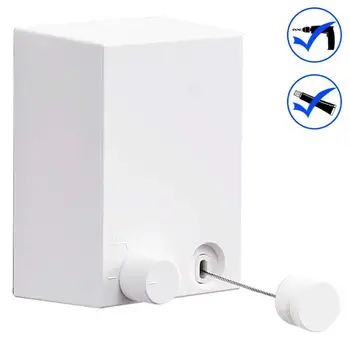 Quail Invisible Clothesline, ABS case+Aluminum Dryer ,13.8 Feets,Drill Free & Wall Mounted Method , Telescopic Stainless
Quail Invisible Clothesline, ABS case+Aluminum Dryer ,13.8 Feets,Drill Free & Wall Mounted Method , Telescopic Stainless