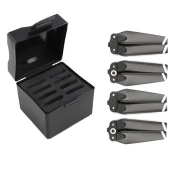 4 Pairs 4730F Quick-release Foldable Props Propeller With Propeller Storage Box for DJI Spark Drone Accessories Gold/White
4 Pairs 4730F Quick-release Foldable Props Propeller With Propeller Storage Box for DJI Spark Drone Accessories Gold/White
