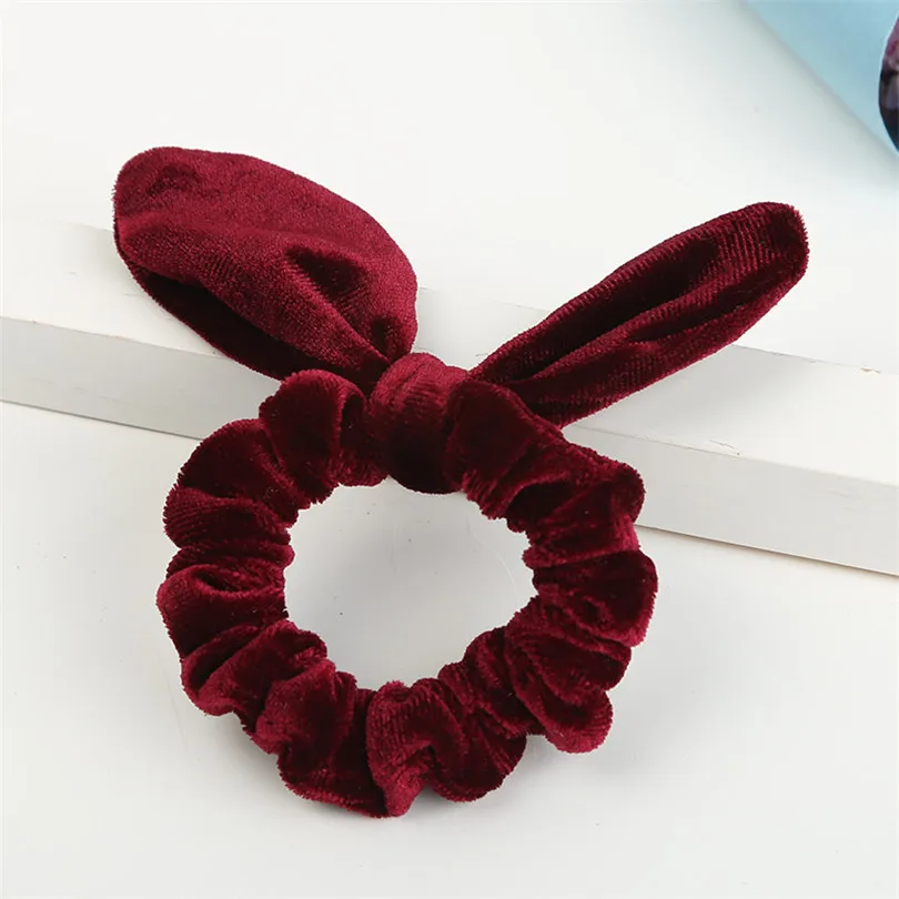 Haimeikang Velvet Rabbit Ears Hair Scrunchies Bow Women Hair Accessories Rubber Hair Rope Ponytail Holder Bows Hair Tie Band
Haimeikang Velvet Rabbit Ears Hair Scrunchies Bow Women Hair Accessories Rubber Hair Rope Ponytail Holder Bows Hair Tie Band