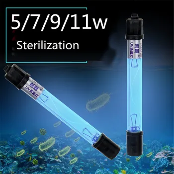 

Aquarium UVC Lamp Lights Sterilizer Lamp Aquarium Lighting Fish Tank Bactericide UV Disinfection Water Treatment Purifier 220V