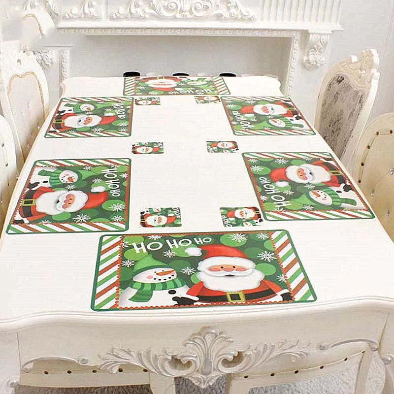 Hoomall 12PCs Christmas Tableware Mat Cup Mat Double-layer New Year Merry Christmas Decorations for Home Table DIY Household
Hoomall 12PCs Christmas Tableware Mat Cup Mat Double-layer New Year Merry Christmas Decorations for Home Table DIY Household
