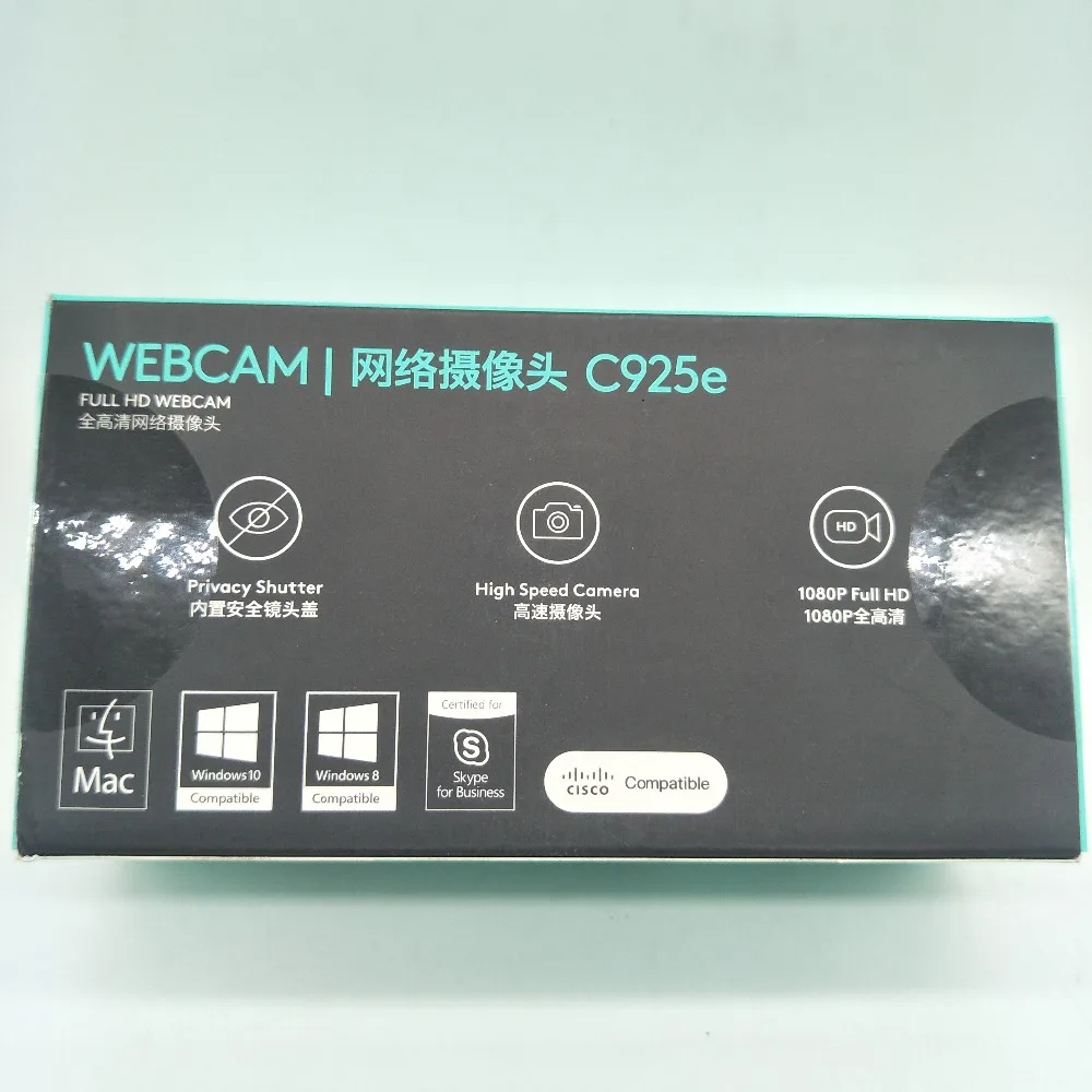 Новая камера Logitech C925E HD1080P со встроенным микрофоном| |