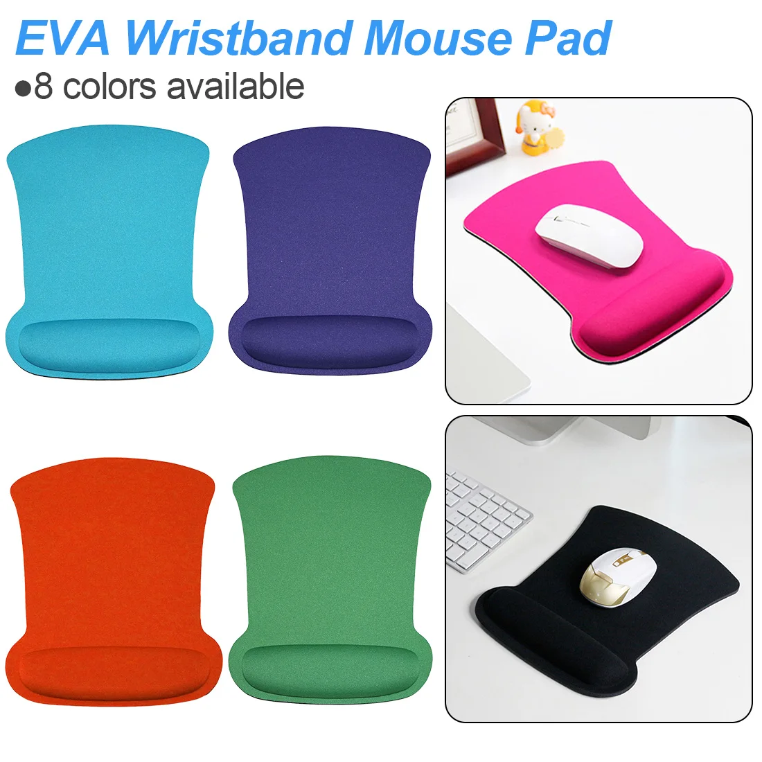 Computer Thicken Soft Sponge Wrist Rest Mouse Pad For Optical/Trackball Mat Mice Pad Computer Durable Comfy Mouse Mat
Computer Thicken Soft Sponge Wrist Rest Mouse Pad For Optical/Trackball Mat Mice Pad Computer Durable Comfy Mouse Mat