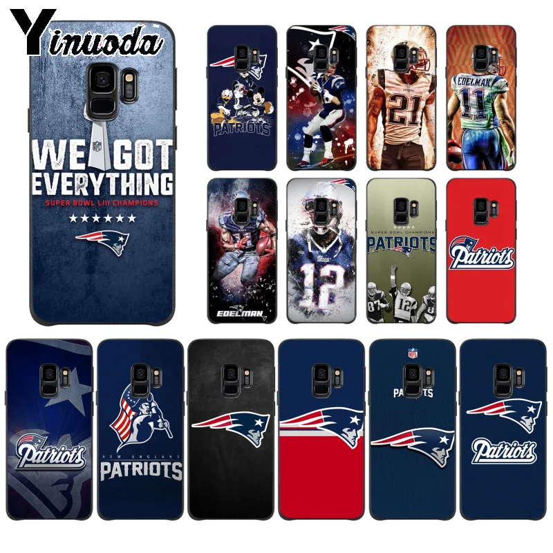 Yinuoda New England Patriots Soft Silicone TPU Phone Cover for Samsung S9 S9 plus S5 S6 S6edge S6plus S7 S7edge S8 S8plus
Yinuoda New England Patriots Soft Silicone TPU Phone Cover for Samsung S9 S9 plus S5 S6 S6edge S6plus S7 S7edge S8 S8plus