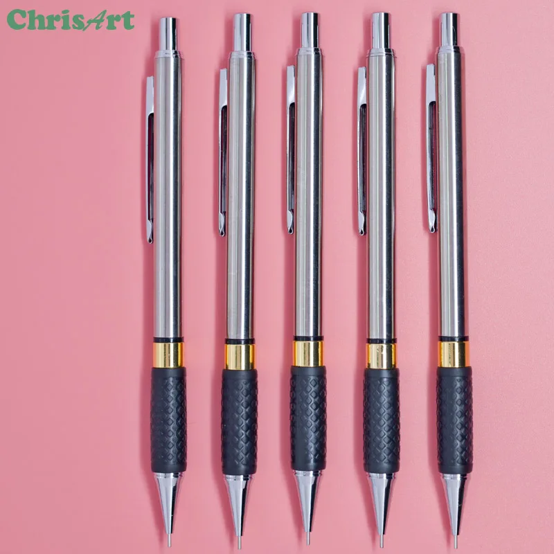 0.5 0.7 0.9 mm Steel Mechanical Pencil Metal & Plastic Lead Holder For School Stationery Supplies and Art Stationery Supplies
0.5 0.7 0.9 mm Steel Mechanical Pencil Metal & Plastic Lead Holder For School Stationery Supplies and Art Stationery Supplies