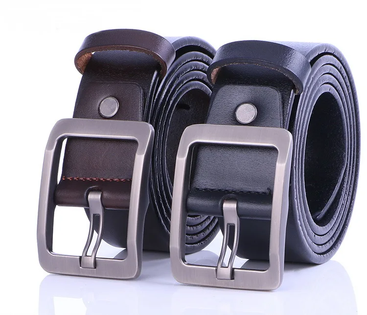 40PCS 100% Cowhide Genuine Leather Belts for Men Brand Strap Male Pin Buckle Fancy Vintage Cowboy Jeans Cintos
40PCS 100% Cowhide Genuine Leather Belts for Men Brand Strap Male Pin Buckle Fancy Vintage Cowboy Jeans Cintos