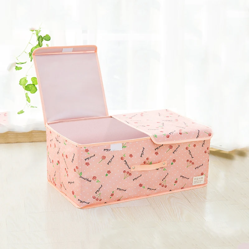 Oxford Cloth Clothes Storage Box With Lid Underwear Shoes Socks Divider Organizers Toys Wardrobe Home Storage Accessories Stuff
Oxford Cloth Clothes Storage Box With Lid Underwear Shoes Socks Divider Organizers Toys Wardrobe Home Storage Accessories Stuff
