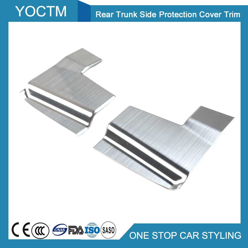 Rear Trunk Side Protection Cover Trim For Jeep Wrangler JL 2018+ Car Interior Accessories 2pcs Silver Car Styling Modification
Rear Trunk Side Protection Cover Trim For Jeep Wrangler JL 2018+ Car Interior Accessories 2pcs Silver Car Styling Modification