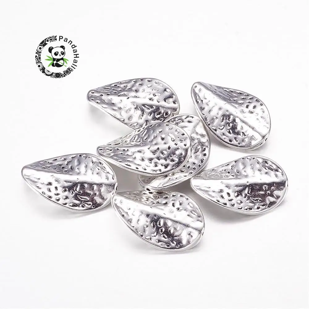 10pcs Antique Silver Plated Vintage Style Twist Beads, Lead Free & Nickel Free & Cadmium Free, about 27.5mm long, 18mm wide, 3mm
10pcs Antique Silver Plated Vintage Style Twist Beads, Lead Free & Nickel Free & Cadmium Free, about 27.5mm long, 18mm wide, 3mm