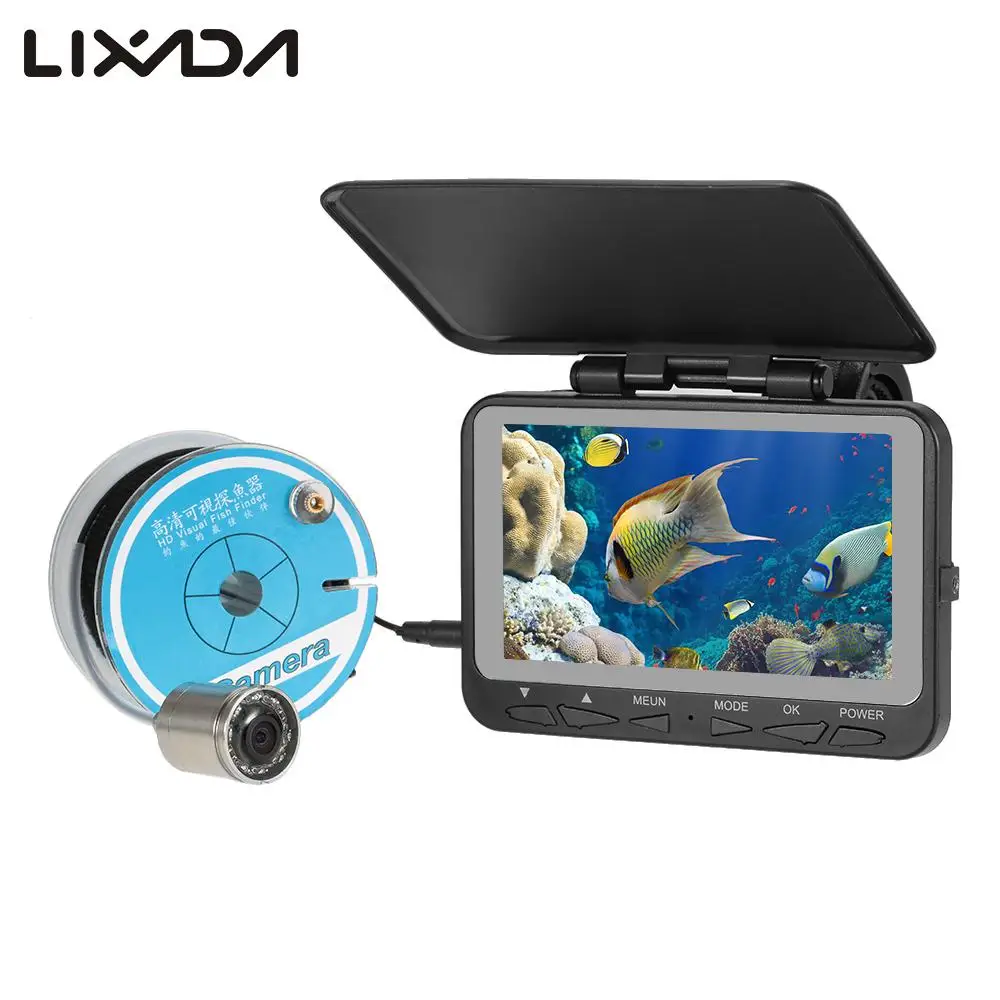 4.3" LCD Video Record Fish Finder EU/US Waterproof Underwater Fishing Camera Monitor System Kit 15m Cable for Sea Fishing Pesca
4.3" LCD Video Record Fish Finder EU/US Waterproof Underwater Fishing Camera Monitor System Kit 15m Cable for Sea Fishing Pesca
