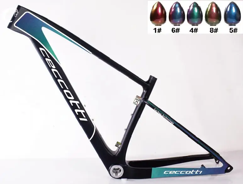 JERF04 MTB NEW frame CECCOTTI Brand carbon fibar bike frame mtb 29er carbon frameset seatpost 27.2mm
JERF04 MTB NEW frame CECCOTTI Brand carbon fibar bike frame mtb 29er carbon frameset seatpost 27.2mm