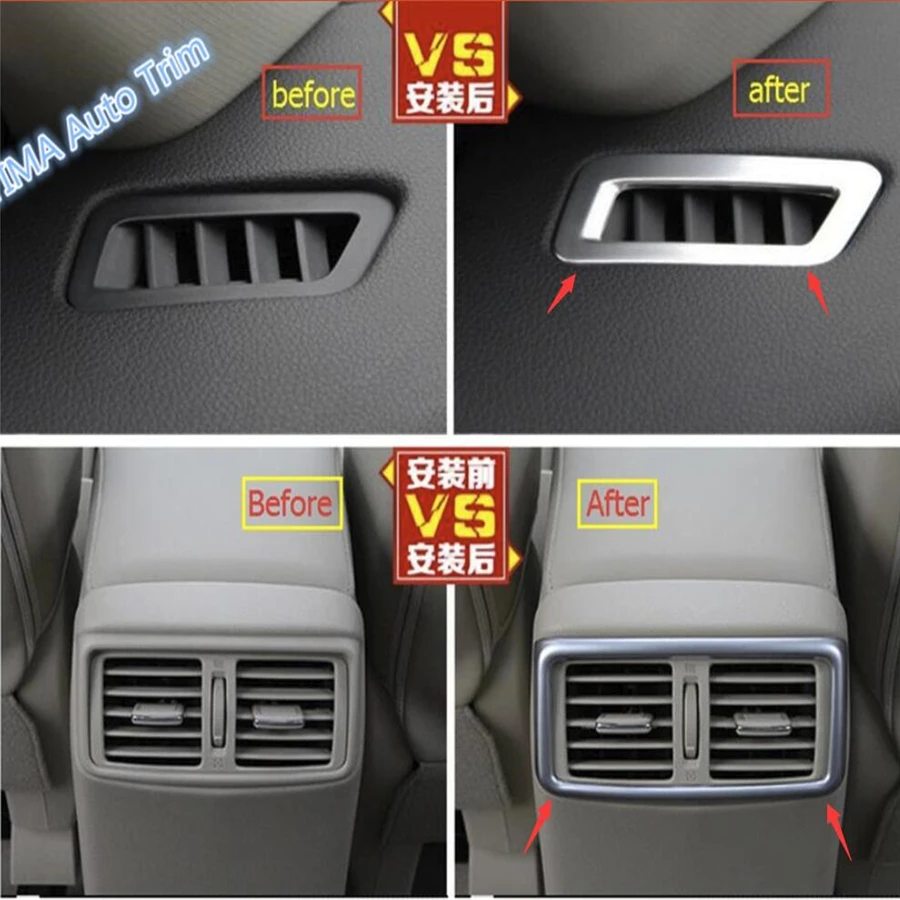 Lapetus ABS Car Styling Front + Rear Air Conditioning AC Outlet Vent Cover Trim For Nissan X-Trail X Trail T32 Rogue 2017 - 2019
Lapetus ABS Car Styling Front + Rear Air Conditioning AC Outlet Vent Cover Trim For Nissan X-Trail X Trail T32 Rogue 2017 - 2019