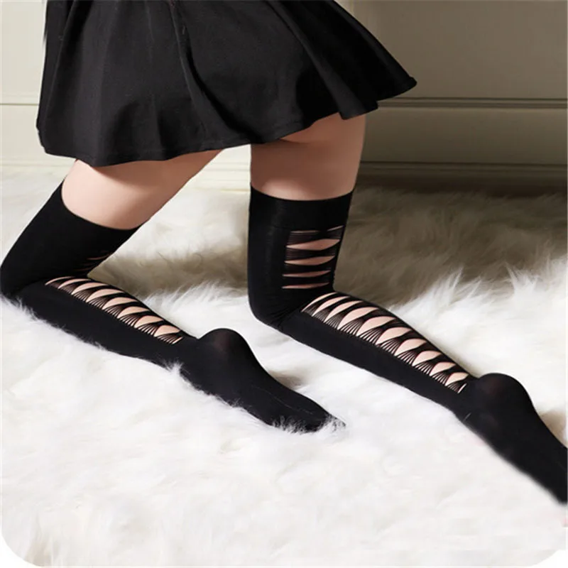 1Pair Fashion High Hosiery Women Sexy Bow Shape Hole Halved Belt High Thigh Stocking Sexy Stocking
1Pair Fashion High Hosiery Women Sexy Bow Shape Hole Halved Belt High Thigh Stocking Sexy Stocking