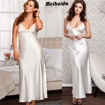 Ladies Night Satin Silk Nightgown Babydoll Nightdress Chemise Lace Robe Sleepwear long Dress Sexy Lingerie Costumes Accessories
Ladies Night Satin Silk Nightgown Babydoll Nightdress Chemise Lace Robe Sleepwear long Dress Sexy Lingerie Costumes Accessories