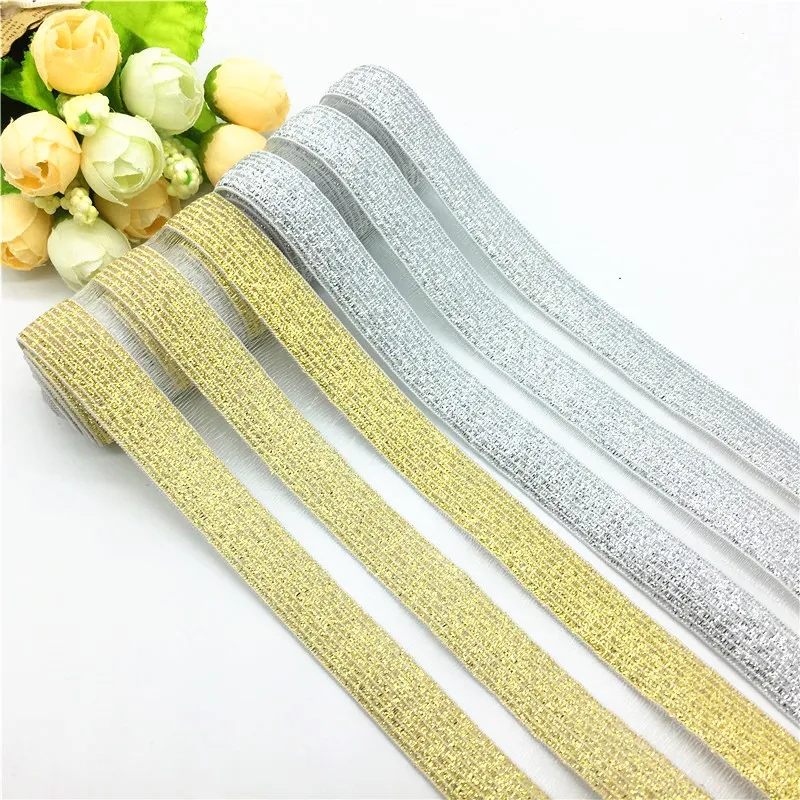 50mm 90mm Silver Gold Elastic Bands Glitter Mesh Soft Elastic Band DIY Crafts Sewing Hand Made Garment Dress Accessory 1meter
50mm 90mm Silver Gold Elastic Bands Glitter Mesh Soft Elastic Band DIY Crafts Sewing Hand Made Garment Dress Accessory 1meter