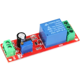 Red DC12V Pull Delay Timer Switch Adjustable Relay Module 0 to10 Second T1098 P AI88
Red DC12V Pull Delay Timer Switch Adjustable Relay Module 0 to10 Second T1098 P AI88