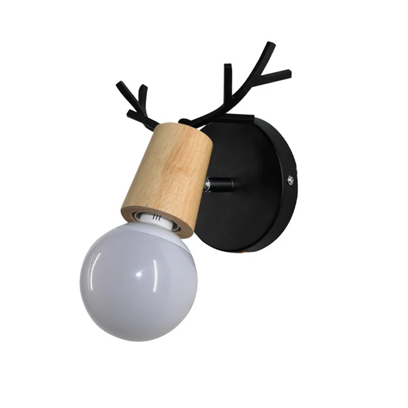 Modern Iron E27 Antler Wall Lamp Creative Personality American Solid Wood Wall Light For Bedroom Corridor Aisle Restaurant Bar
Modern Iron E27 Antler Wall Lamp Creative Personality American Solid Wood Wall Light For Bedroom Corridor Aisle Restaurant Bar