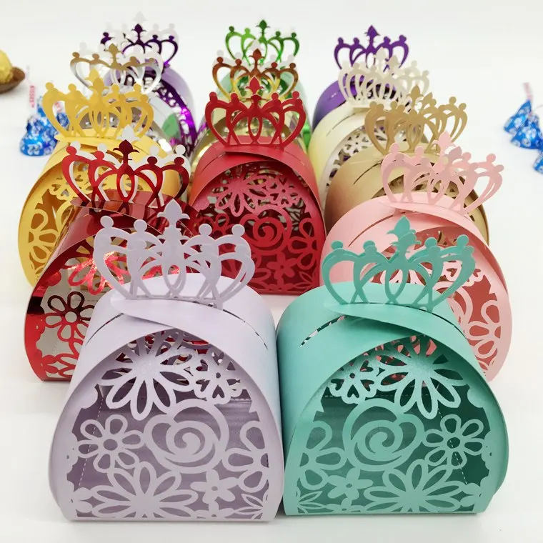 candy box bag chocolate paper gift box crown flower lace for Birthday Wedding Party Decoration craft DIY favor baby shower Wh
candy box bag chocolate paper gift box crown flower lace for Birthday Wedding Party Decoration craft DIY favor baby shower Wh