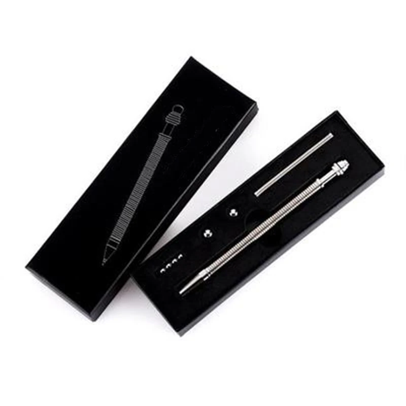 Multi Function Ballpoint Pen with Box DIY Modular Magnetic Magic School Fidget Bent Pen Spinning Antistress Cube Tool Relax Toy
Multi Function Ballpoint Pen with Box DIY Modular Magnetic Magic School Fidget Bent Pen Spinning Antistress Cube Tool Relax Toy