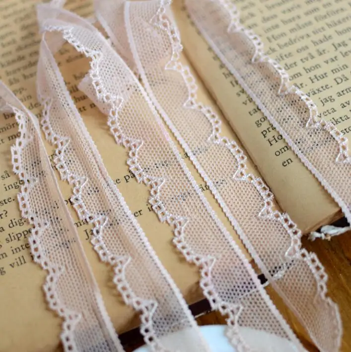 10 Meters High Qualtiy 17mm Width Apricot Crochet Stretchy Lace Trim Knit Craft Decoration Elastic Lace Fabric
10 Meters High Qualtiy 17mm Width Apricot Crochet Stretchy Lace Trim Knit Craft Decoration Elastic Lace Fabric