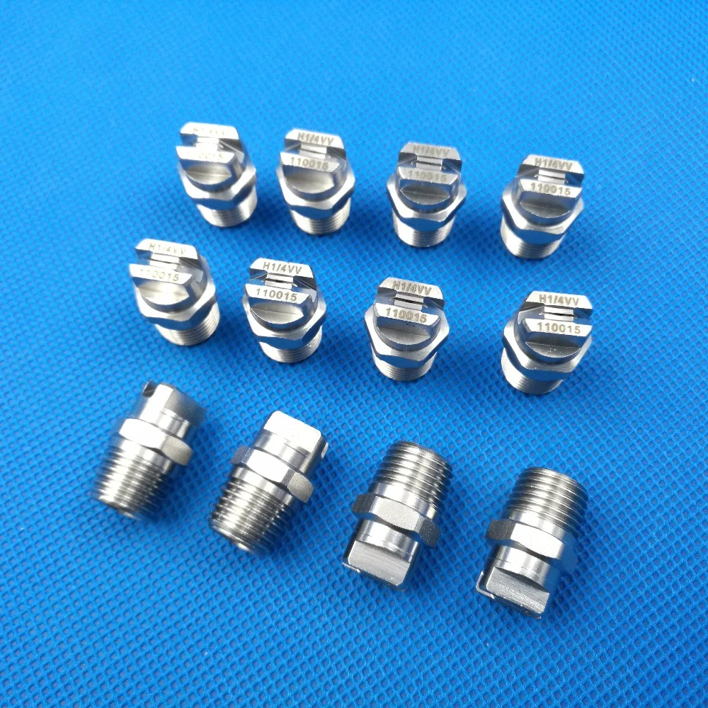 85PCS HVV Nozzle, SS316, 1/4 Male Thread 5003 Angle50,Flow03, Flat Fan Spray Nozzle, Air shipping
85PCS HVV Nozzle, SS316, 1/4 Male Thread 5003 Angle50,Flow03, Flat Fan Spray Nozzle, Air shipping
