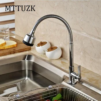 Solid Brass Deck Mounted Universal water Kitchen Single Cold Faucet Single Hole Water Tap 360 Rotated Kitchen Faucet With Shower
Solid Brass Deck Mounted Universal water Kitchen Single Cold Faucet Single Hole Water Tap 360 Rotated Kitchen Faucet With Shower