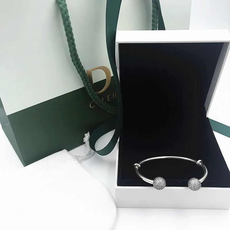 NEW! Perfect Charm logo Engraved S925 Silver Chain charms Open Bangle Bracelet for women jewelry Making, Clear 1pz
NEW! Perfect Charm logo Engraved S925 Silver Chain charms Open Bangle Bracelet for women jewelry Making, Clear 1pz