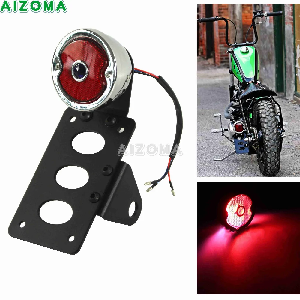 Motorcycle Unique Modular Side Mount LED Taillight Rear Brake License Plate Light w/Bracket Universal For Harley Chopper Bobber
Motorcycle Unique Modular Side Mount LED Taillight Rear Brake License Plate Light w/Bracket Universal For Harley Chopper Bobber