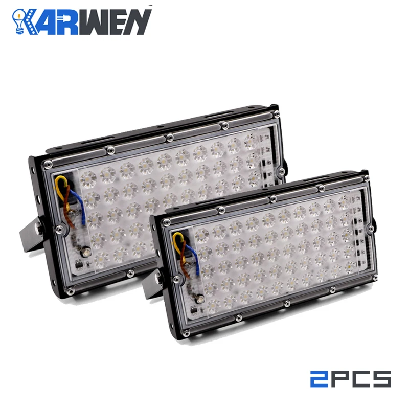 KARWEN 2PCS LED Flood Light 50W Waterproof Reflector Lamp IP65 220V Landscape Outdoor Lighting Led Floodlight spotlight
KARWEN 2PCS LED Flood Light 50W Waterproof Reflector Lamp IP65 220V Landscape Outdoor Lighting Led Floodlight spotlight