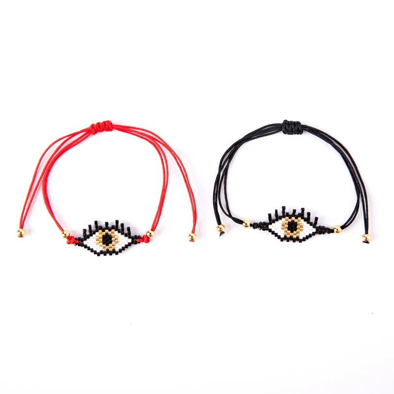 G.YCX Handmade Turkish Eye Bracelets Delica MIYUKI Beads Couple Bracelets Pulseras For Women Bohem Bileklik Summer Jewelry 
G.YCX Handmade Turkish Eye Bracelets Delica MIYUKI Beads Couple Bracelets Pulseras For Women Bohem Bileklik Summer Jewelry