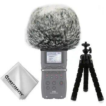 Outdoor Portable Digital Recorders Furry Microphone Mic Windscreen Wind Muff for ZOOM H5 ZOOM H6 ZOOM H5/H6 + mini tripod
Outdoor Portable Digital Recorders Furry Microphone Mic Windscreen Wind Muff for ZOOM H5 ZOOM H6 ZOOM H5/H6 + mini tripod