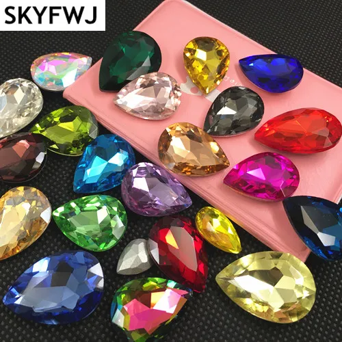 Pear Drop Crystal Fancy Stone Point Back Teardrop/droplet Glass Rhinstone For dress Making,DIY Accessory
Pear Drop Crystal Fancy Stone Point Back Teardrop/droplet Glass Rhinstone For dress Making,DIY Accessory