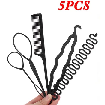5PCS/Set DIY Hair Styling Professional Bun Roller Maker Twist Curler Hair Braid Tool Hair Pin Ponytail Accessories For Travel
5PCS/Set DIY Hair Styling Professional Bun Roller Maker Twist Curler Hair Braid Tool Hair Pin Ponytail Accessories For Travel