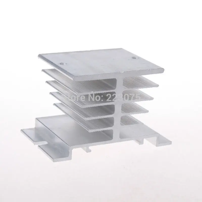 Aluminum Alloy Heat Sink For Solid State Relay SSR Small Type Heat Dissipation 10pcs/lot
Aluminum Alloy Heat Sink For Solid State Relay SSR Small Type Heat Dissipation 10pcs/lot
