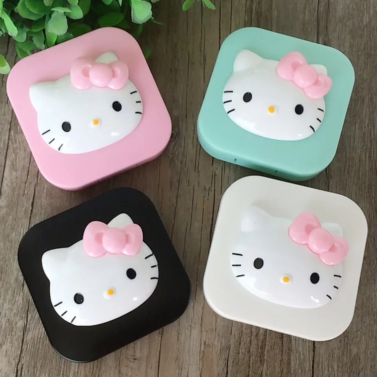 New Cute Hello Kitty Design Contact Lens Case Soak Storage make up Box XW-0799
New Cute Hello Kitty Design Contact Lens Case Soak Storage make up Box XW-0799