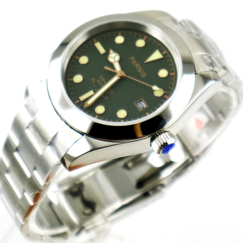40mm Parnis Green Dial men's Watches Military Beautiful Citizen 21 Jewels Miyota Automatic Movement men's Watch
40mm Parnis Green Dial men's Watches Military Beautiful Citizen 21 Jewels Miyota Automatic Movement men's Watch