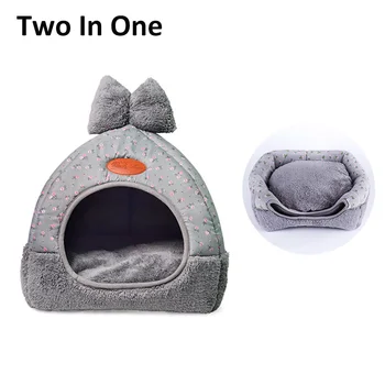 2 IN 1 Pet Dog Kennel Warm Puppy House For Small Dogs Cat Sleeping Sofa Soft Home Kitten Bed Nest Washable Dogs Mat Cushion
2 IN 1 Pet Dog Kennel Warm Puppy House For Small Dogs Cat Sleeping Sofa Soft Home Kitten Bed Nest Washable Dogs Mat Cushion