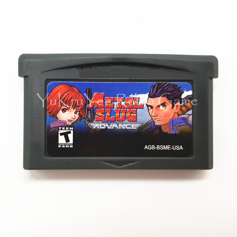 Metal Slug Advance Video Game Memory Cartridge Card for 32 Bit Console Accessories US Sticker English Language
Metal Slug Advance Video Game Memory Cartridge Card for 32 Bit Console Accessories US Sticker English Language