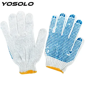 YOSOLO Labor Gloves Cotton Antiskid Point Glue Gloves Plastic Yarn Auto Repair Breathable Car Accessories
YOSOLO Labor Gloves Cotton Antiskid Point Glue Gloves Plastic Yarn Auto Repair Breathable Car Accessories