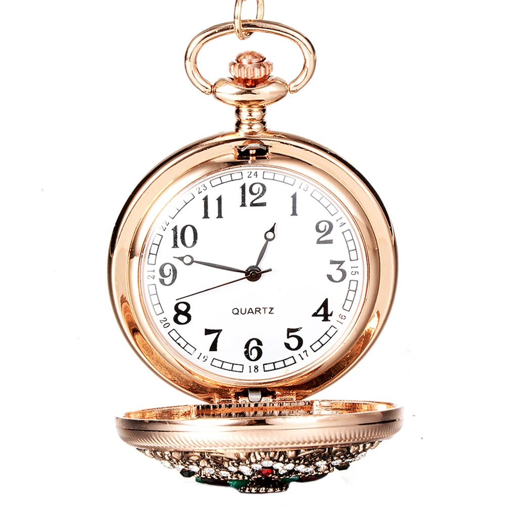 Women's Vintage Carved Multicolor Rhinestone Inlaid Luxury Pocket Watch Gift
Women's Vintage Carved Multicolor Rhinestone Inlaid Luxury Pocket Watch Gift