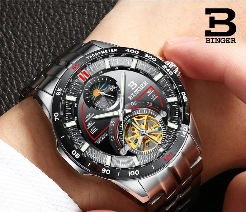 Sport Luxury Tourbillon Watch