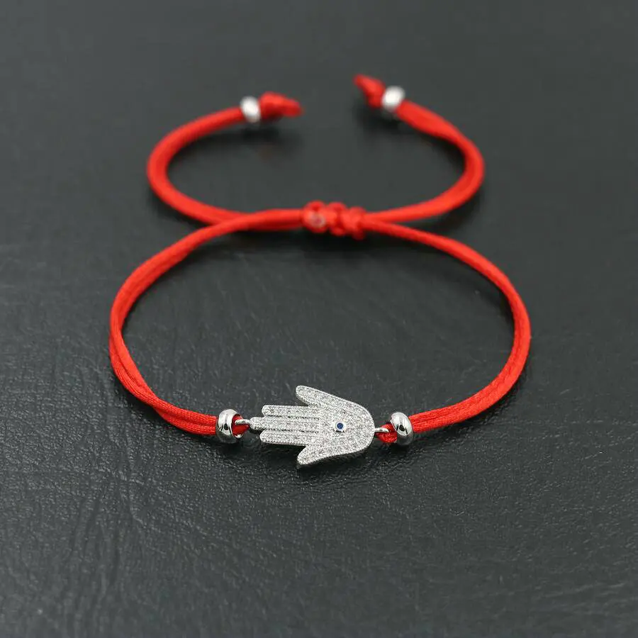 Handcrafted Red Rope Thread String Bracelet Women DIY Copper Palm Hand Hamsa Hand Bracelet Boy Girl Couples Lucky Love Gift
Handcrafted Red Rope Thread String Bracelet Women DIY Copper Palm Hand Hamsa Hand Bracelet Boy Girl Couples Lucky Love Gift