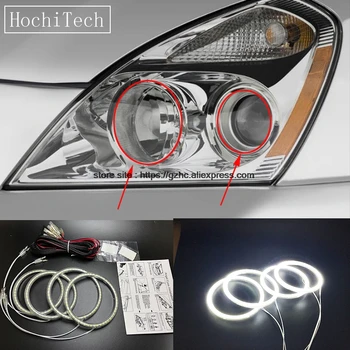 HochiTech Ultra bright SMD white LED angel eyes halo ring kit daytime running light DRL for Kia Carnival Sedona 2006-2010
HochiTech Ultra bright SMD white LED angel eyes halo ring kit daytime running light DRL for Kia Carnival Sedona 2006-2010