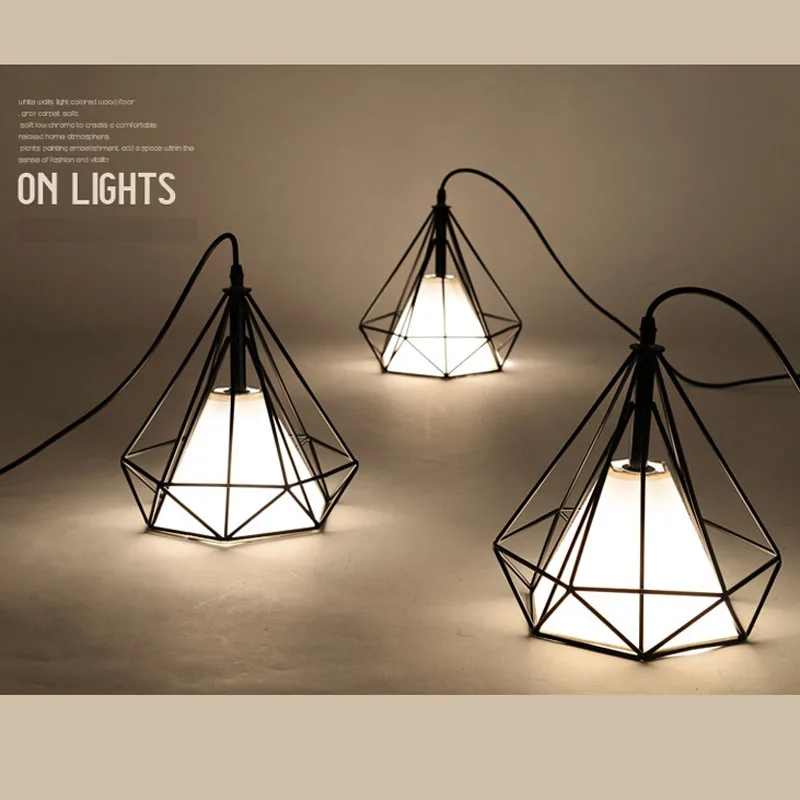 North Eupore Simple Diamond Suspension Pendant Lamp11