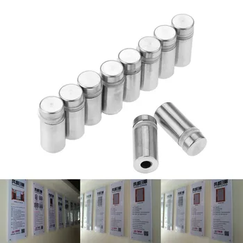 DRELD 10Pcs Advertisement Standoffs Bolts Mount Advertising Screws Decorative Mirror Glass Nail Fastener 12x25mm Stainless Steel
DRELD 10Pcs Advertisement Standoffs Bolts Mount Advertising Screws Decorative Mirror Glass Nail Fastener 12x25mm Stainless Steel