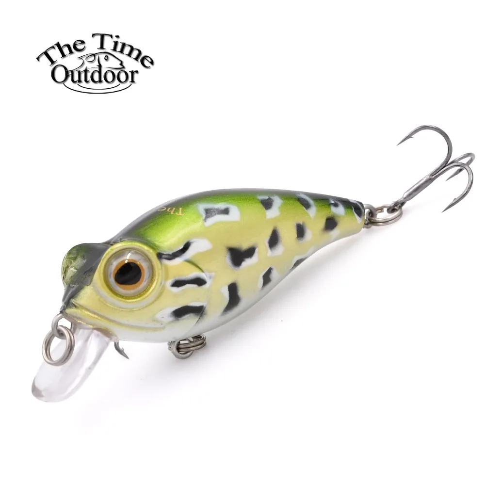 The Time brand small crankbait lures LTW45 fishing lure 48mm/5.6g Floating artificial wobblers crank bait for bass perch fishing
The Time brand small crankbait lures LTW45 fishing lure 48mm/5.6g Floating artificial wobblers crank bait for bass perch fishing