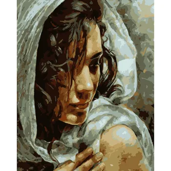 Scarf beauty figure DIY Digital Painting By Numbers Modern Wall Art Canvas Painting Unique Gift Home Decor 40x50cm
Scarf beauty figure DIY Digital Painting By Numbers Modern Wall Art Canvas Painting Unique Gift Home Decor 40x50cm